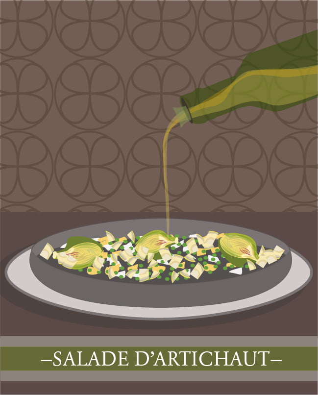 salade d'artichaut de Colette