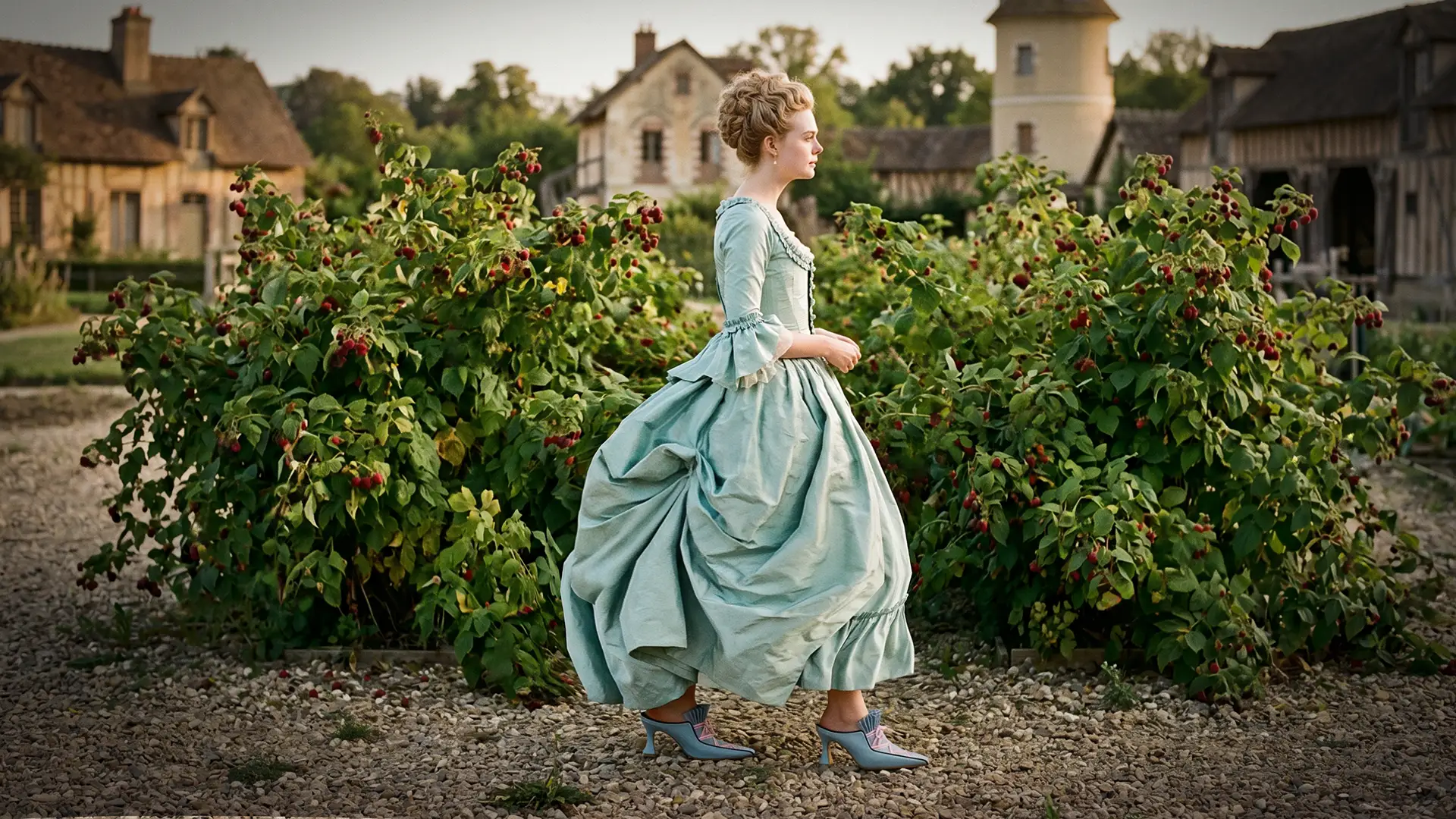 les framboisiers de Marie-Antoinette, fruits du XVIII parfait pour une vinaigrette de framboise