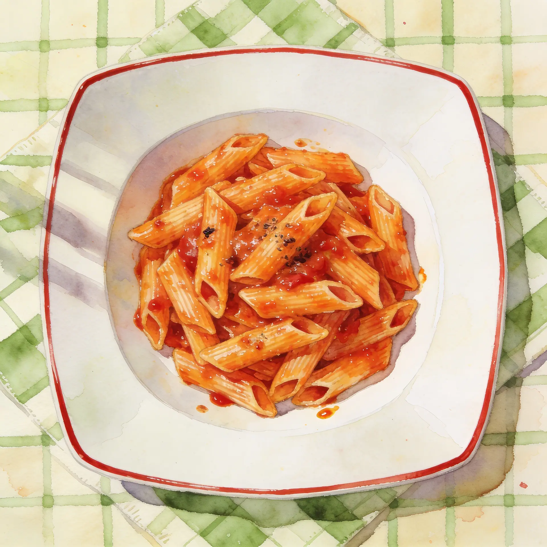 penne arrabbiata