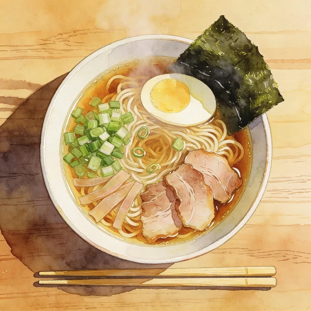 Recette de ramen shoyu du quotidien