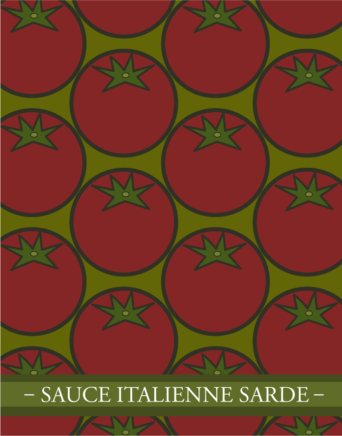 Recette italienne de sauce tomate sarde