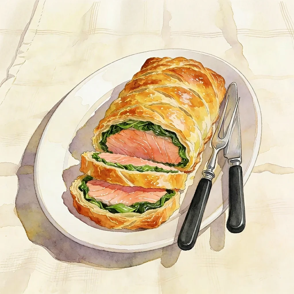 Poisson en croûte parmi les recettes françaises traditionnelles