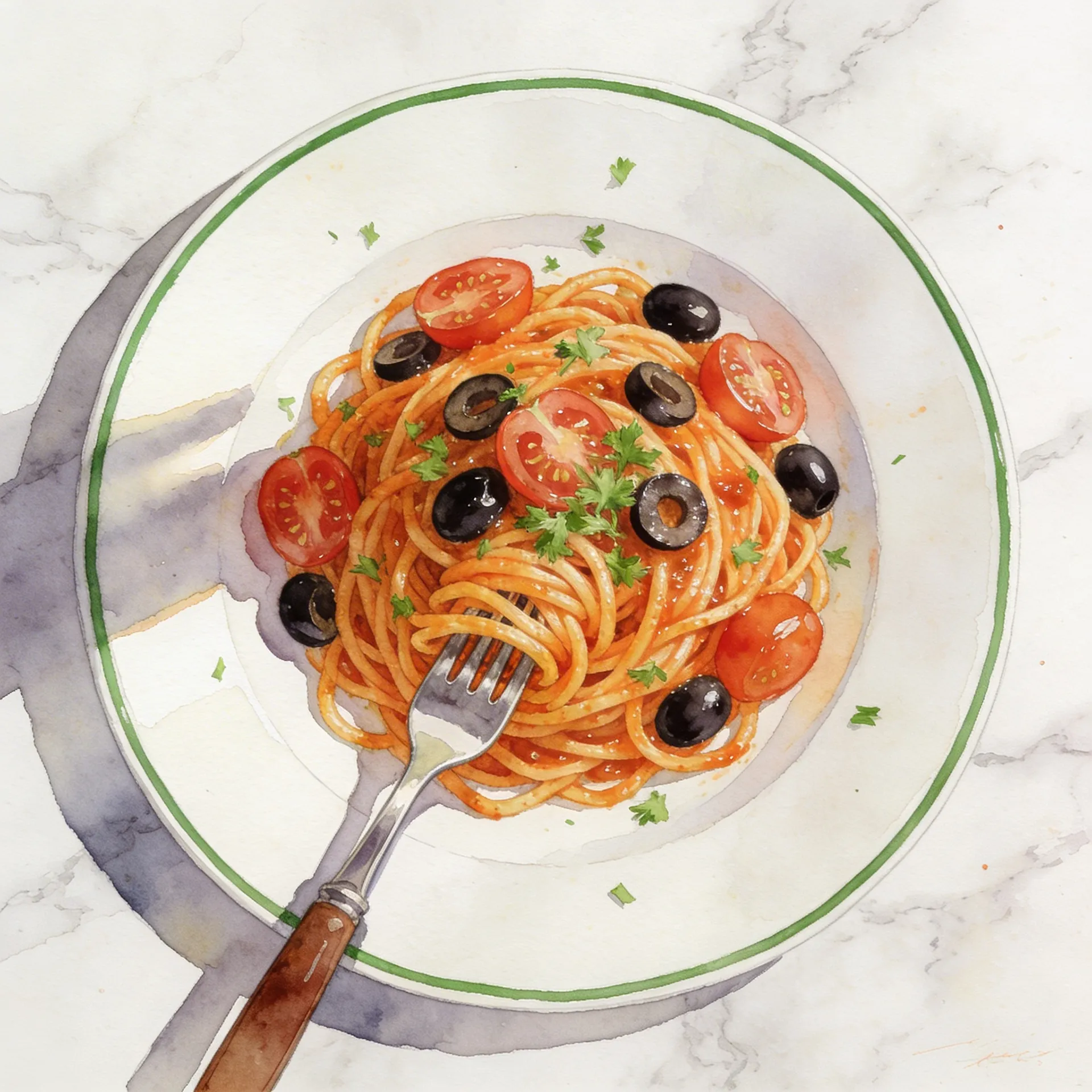 spaghetti sauce puttanesaca