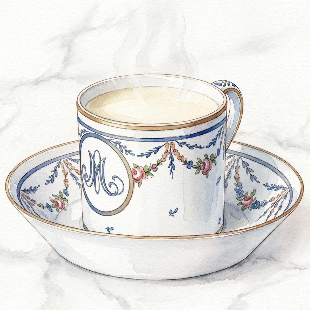 Potage à la reine Marie-Antoinette à versailles